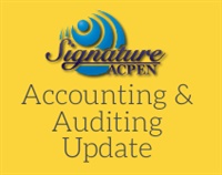 Accounting & Auditing Update Not Found