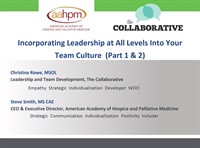 Incorporating Leadership at all Levels into your Team Culture Not Found