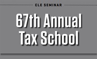 CA2497 67th Annual Tax School Not Found