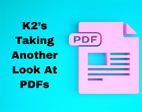 K2’s Taking Another Look At PDFs Not Found