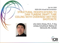 Structural Modifications to Dam Turbine Draft Tube Ceiling with Overhead Wet-Mix Shotcrete Not Found