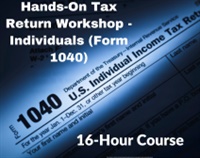 Hands-On Tax Return Workshop - Individuals (Form 1040) Not Found
