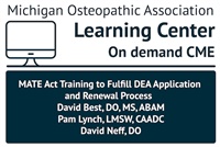 MATE Act Training to Fulfill DEA Application and Renewal Process Not Found