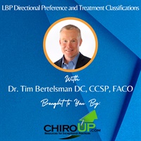 LBP Directional Preference and Treatment Classifications Not Found