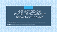 Get Noticed on Social Media Without Breaking the Bank Not Found