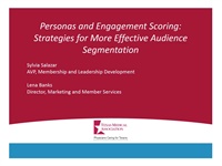 Personas and Engagement Scoring: Strategies for More Effective Audience Segmentation Not Found