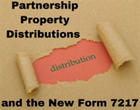Partnership Property Distributions and the New Form 7217 Not Found