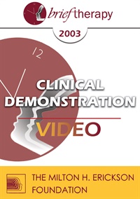 BT03 Clinical Demonstration 11 - Outframing Limiting Beliefs - Robert Dilts Not Found