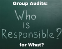Group Audits: Who is Responsible for What? Not Found