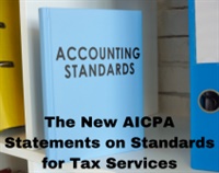 The New AICPA Statements on Standards for Tax Services Not Found