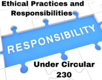 Ethical Practices and Responsibilities Under Circular 230 Not Found