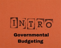 Introduction to Governmental Budgeting Not Found