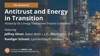 Antitrust and Energy in Transition Not Found