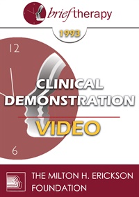 BT93 Clinical Demonstration 15 - Hypnotically Facilitating Accessing and Contextualizing Resources - Michael Yapko, PhD Not Found