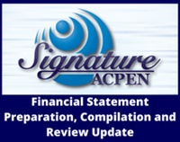 Financial Statement Preparation: Compilation and Review Update Not Found