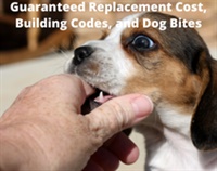“Guaranteed” Replacement Cost, Building Codes and Dog Bites Not Found