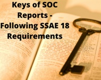Keys of SOC Reports - Following SSAE 18 Requirements Not Found