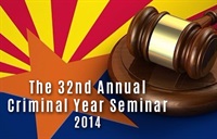 32nd Annual Criminal Year Seminar 2014 - Part 1 Not Found