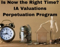 Is Now the Right Time? IA Valuations Perpetuation Program Not Found