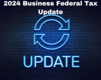 2024 Business Federal Tax Update Not Found