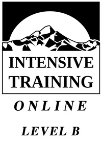 Intensive Training Online Level B Product Graphic Not Found