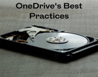 OneDrive's Best Practices Not Found