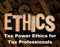 Tax Power Ethics for Tax Professionals Not Found