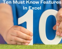 Ten Must Know Features In Excel Not Found