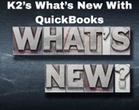 K2’s What’s New With QuickBooks Not Found