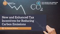 New and Enhanced Tax Incentives for Reducing Carbon Emissions Not Found