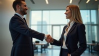 Business People Shaking Hands Sales Not Found