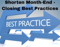 Shorten Month-End - Closing Best Practices Not Found