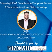 Mastering HIPAA Compliance in Chiropractic Practice: A Comprehensive 4-Hour Online Workshop Not Found