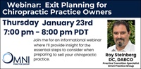 Image of Exit Planning for Chiropractic Practice Owners