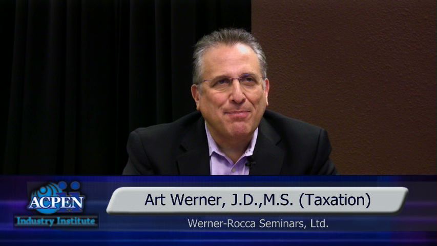 Art Werner - Understanding Section 199A:  Business Income Deduction