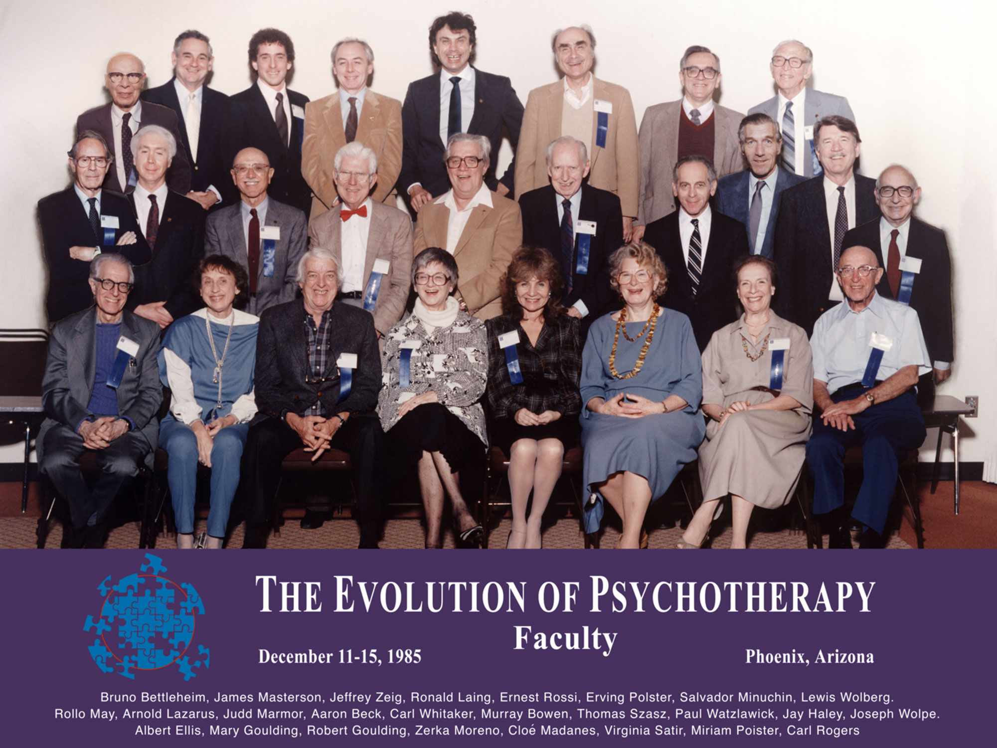Evolution 1985 Faculty Group Photo