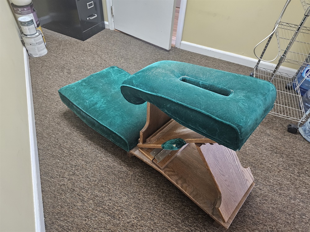 Gonstead knee chest table for sale