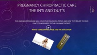 Image of Pregnancy Chiropractic Care - The Ins and Outs
