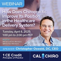 Chiropractic in Healthcare