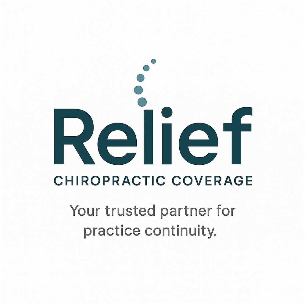 RELIEF CHIROPRACTIC COVERAGE--Experienced Coverage DC Avail.