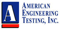 American Engineering Testing Logo