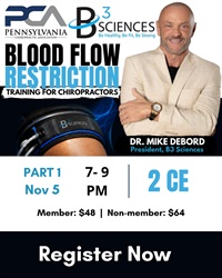 Image of Blood Flow Restriction Training for Chiropractors Pt 1
