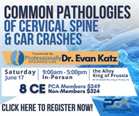 Image of Common Pathologies of Cervical Spine & Car Accidents