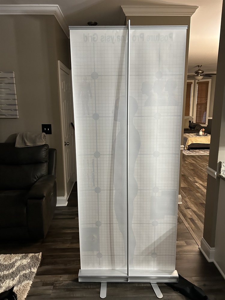 Portable Posture Analysis Grid with carrying case...$150