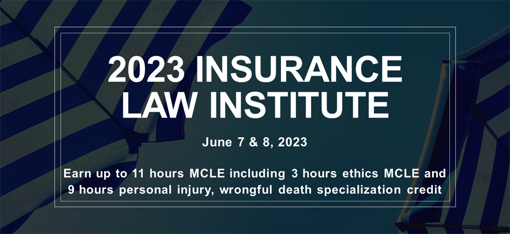 Insurance Institute - June 7 & 8
