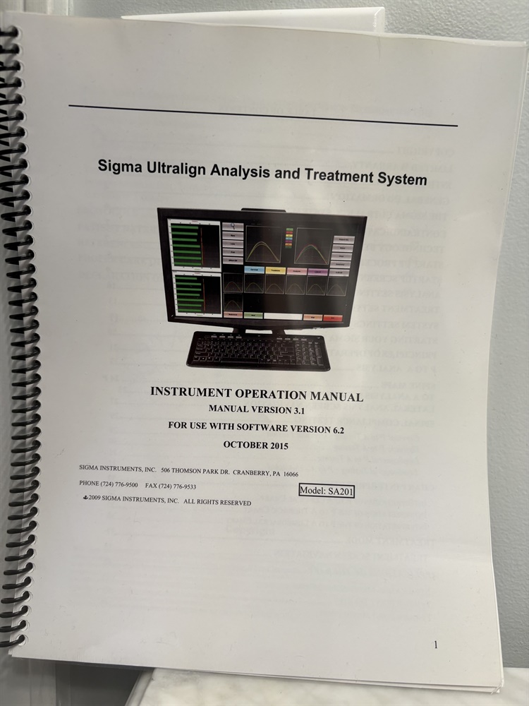 Ultralign G2 Analysis and Treatment System