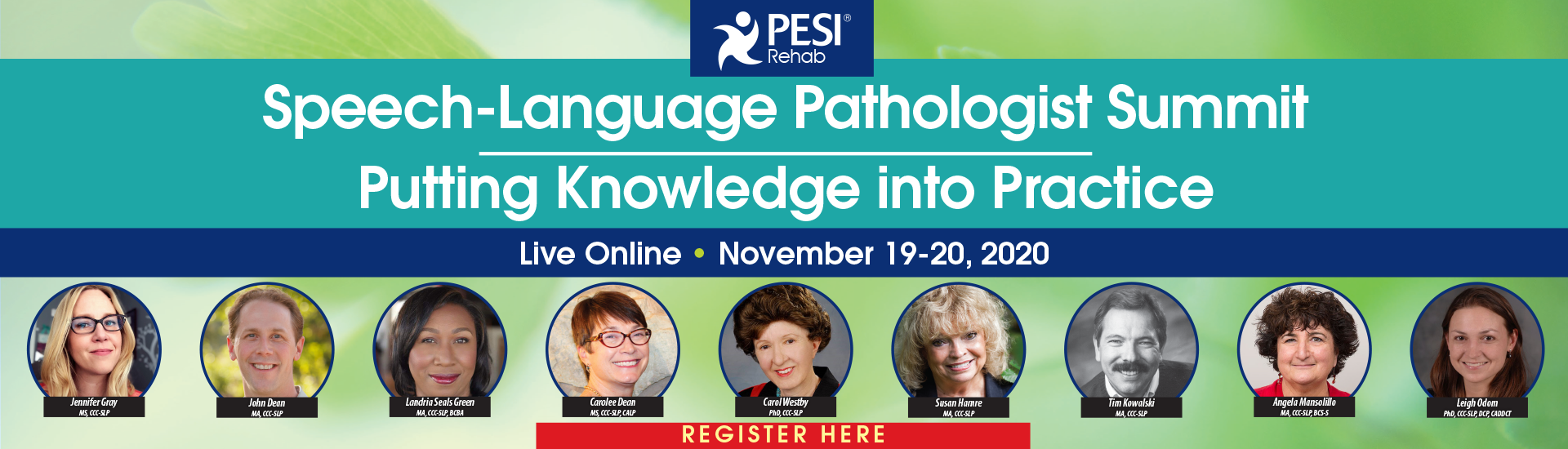 Speech-Language Pathologists Summit – Putting Knowledge into Practice
