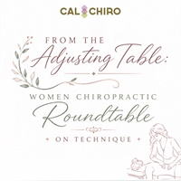Image of Women’s Masterclass - From the Adjusting Table: Women Chiropractic Rou