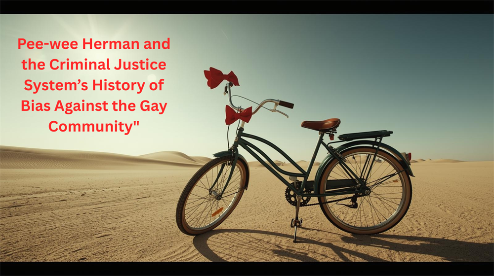 Pee-wee Herman and the Criminal Justice System’s History of Bias Again