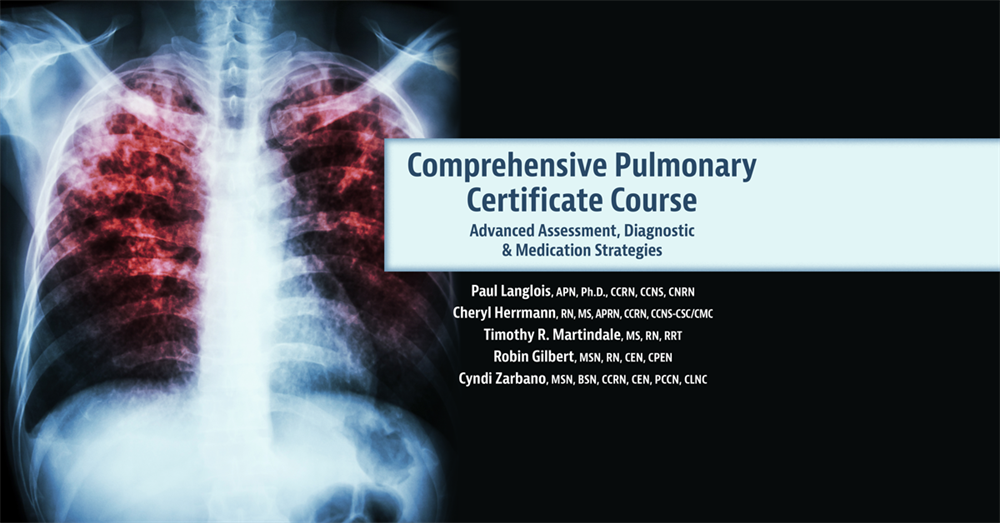 Comprehensive Pulmonary Certificate Course